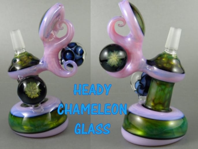 Chameleon Glass NEW Heady Pieces