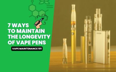 Vape Maintenance: 7 Ways To Maintain The Longevity Of Vape Pens