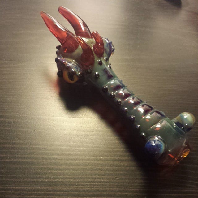 Pandemic Glass Dragonhead Spoon Product Review